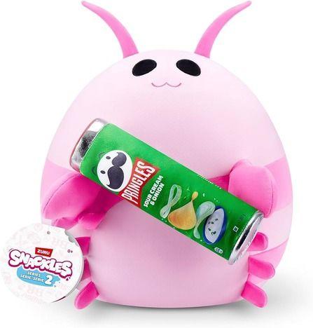 Zuru Snackles Plush 16"Series 2 - Plush 16" Shrimp & Pringles (Sour Cream And Onion)