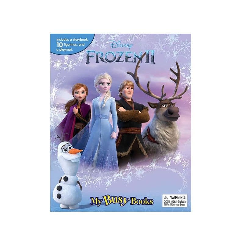 Phidal Disney Frozen 2 My Busy Books with 10 Figurines
