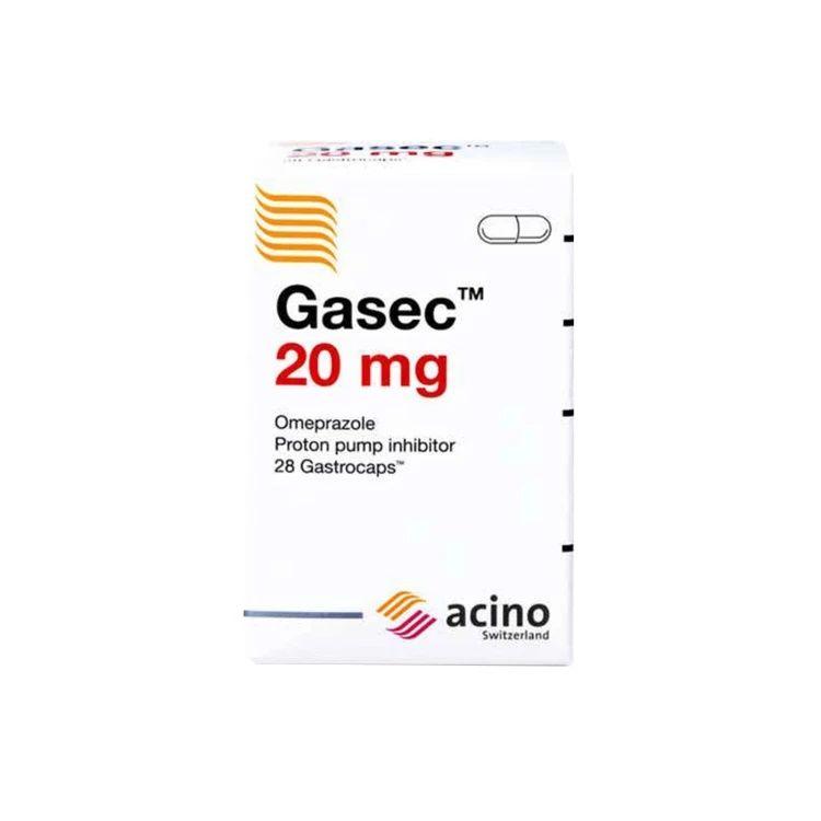 Gasec Capsulesule 20Mg 28S