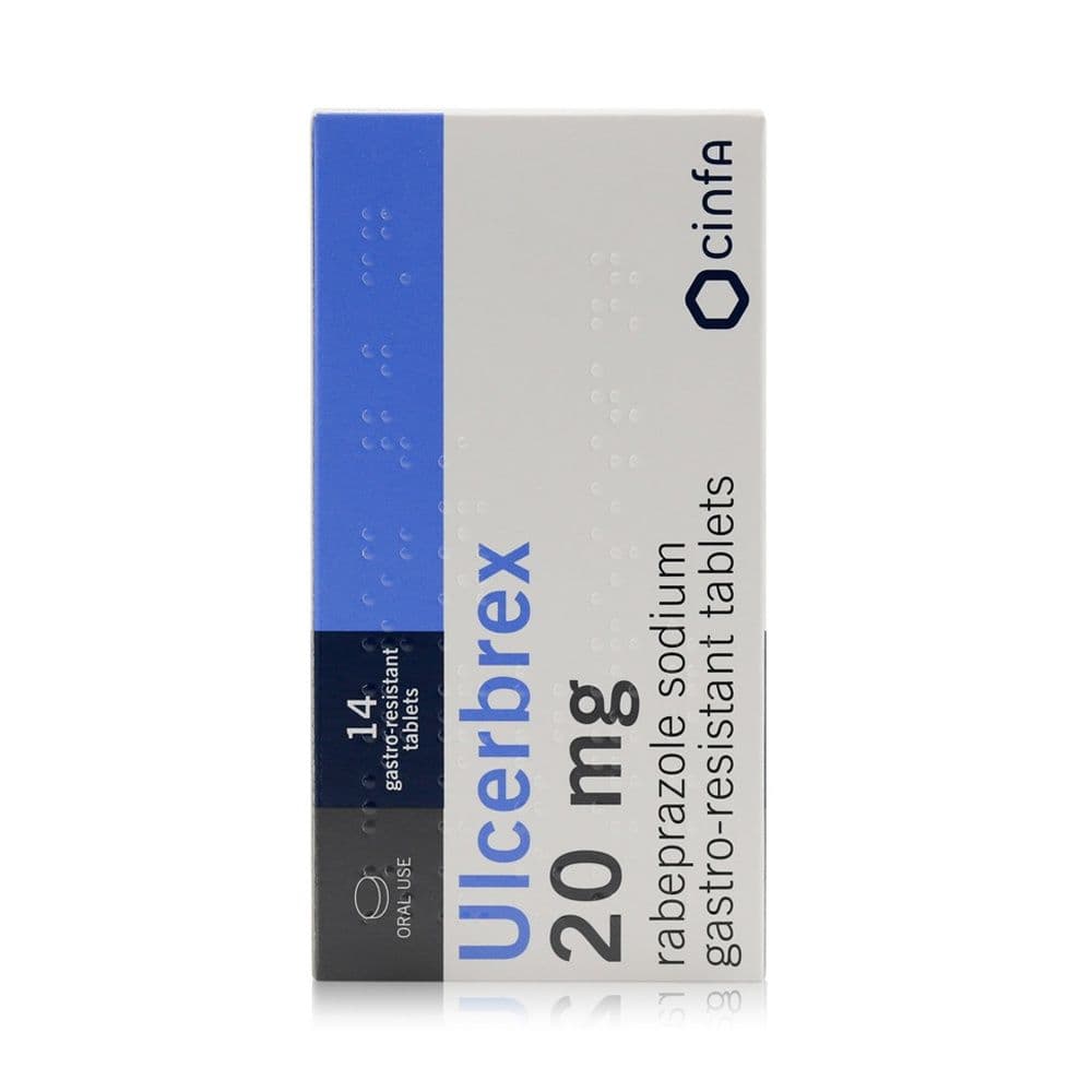 Ulcerbrex 20Mg 28 Cap
