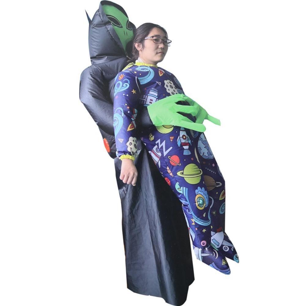 Inflatable Costume - Black Alien (It3302)