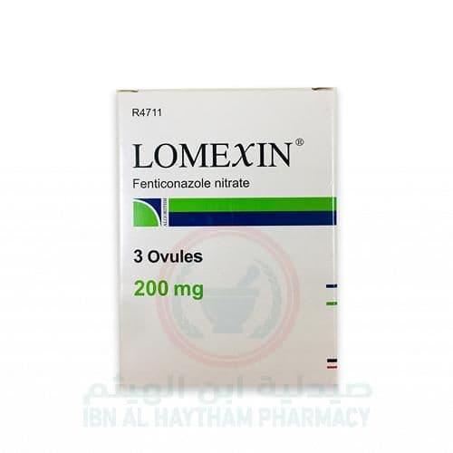 Lomexin 200Mg Ovule 3'S