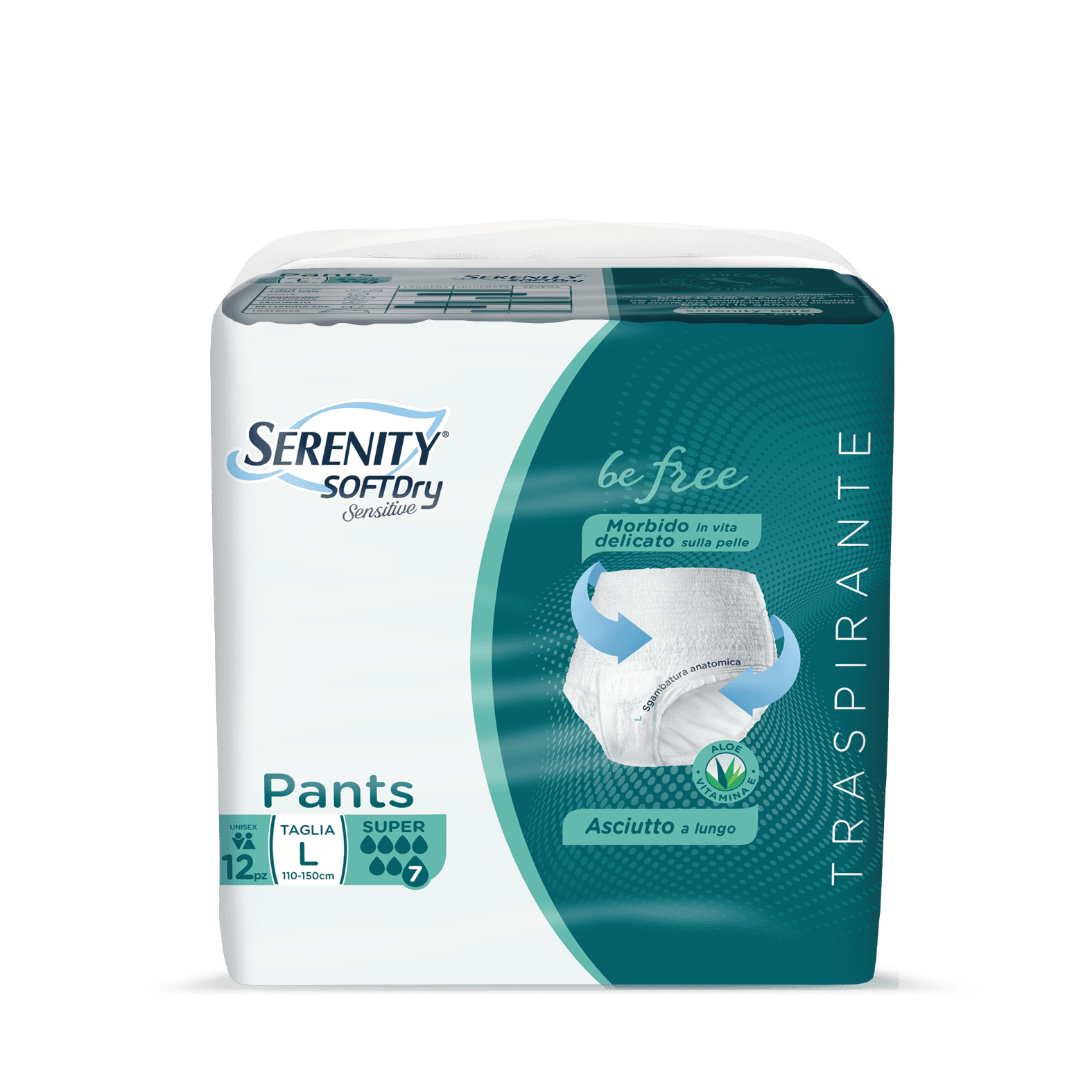 Serenity Diaper Pull Up Sd Super Absorption - L 12 Pcs