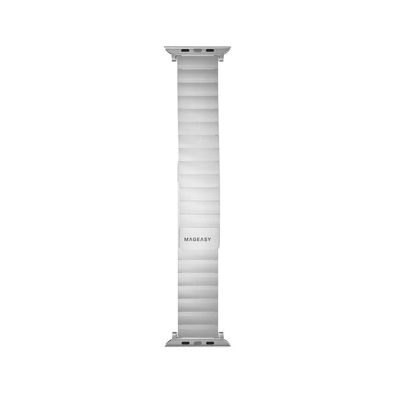Switcheasy Watch Loop For Apple Watch 42/44/45Mm Maestro-M Strong Magnetic Stainless Steel Sliver
