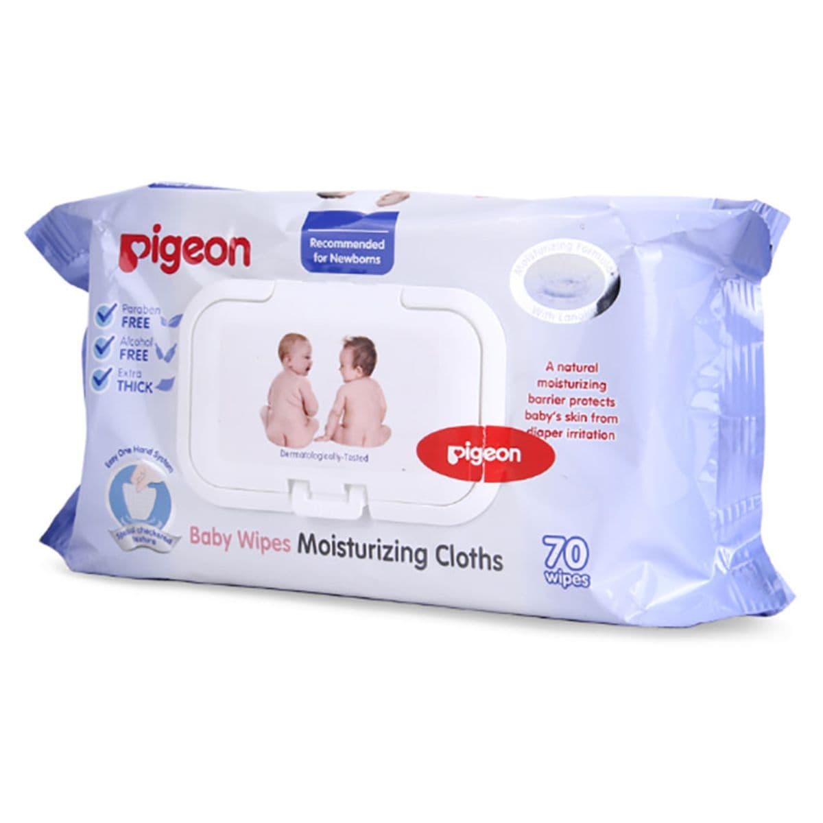 Pigeon Baby Wipes Moisturizing Cloths 70 Sheets 26539 70PC