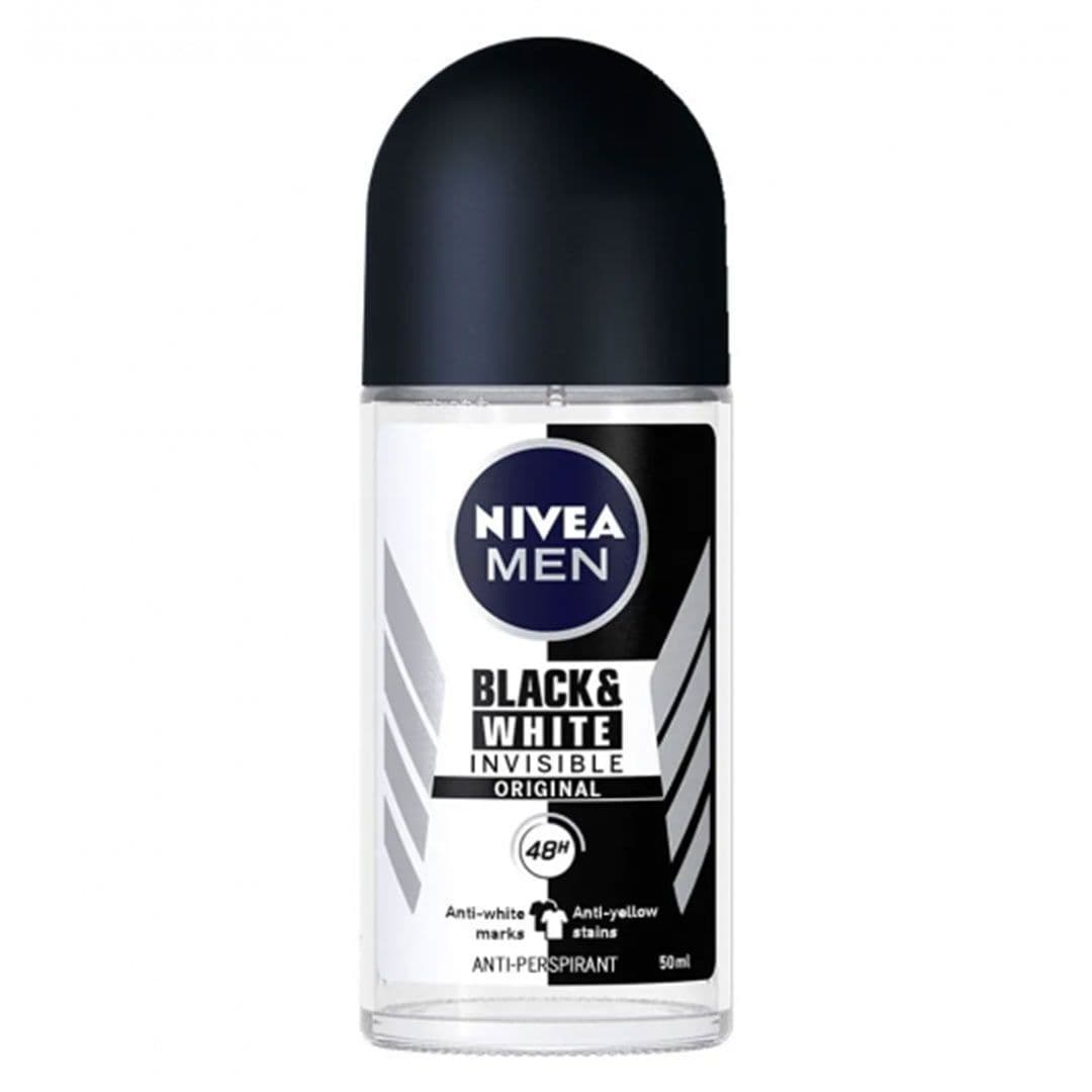 Nivea Deo Roll On Male Black & White 50Ml 