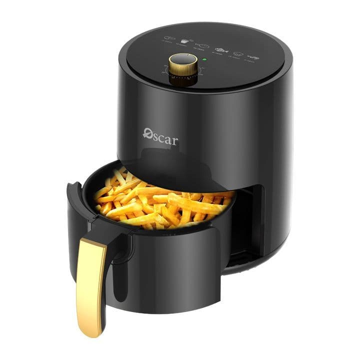 Oscar Oaf 3L Mcb Air Fryer 3 Liters Manual Control -Black