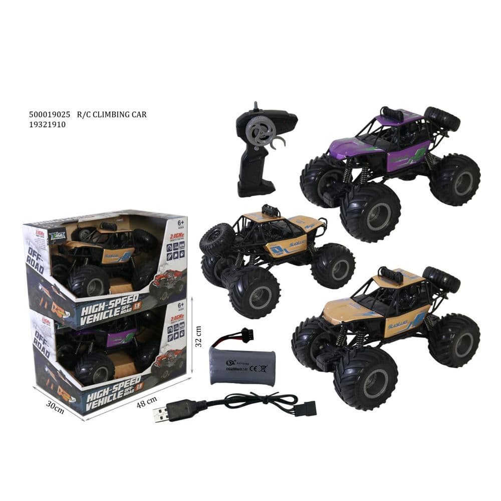 Remote Control Racing Car Off Road Purple No.2317a No.17547