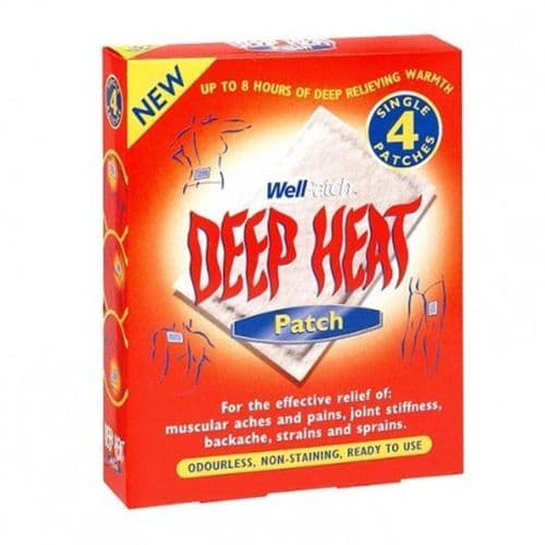 Deep Heat Regular Patch  4 PC