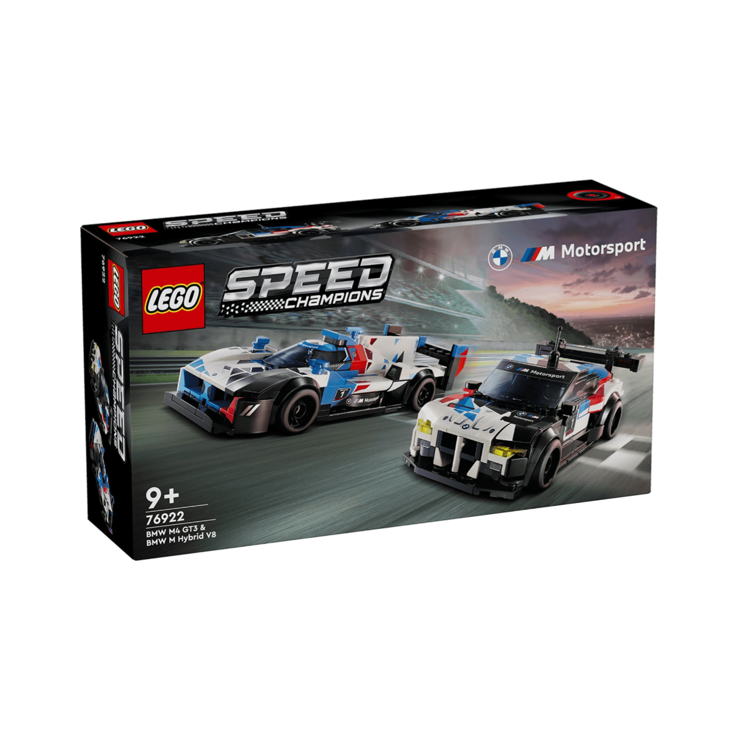 Lego 76922 Bmw M4 Gt3 & Bmw M Hybrid V8 Race Cars