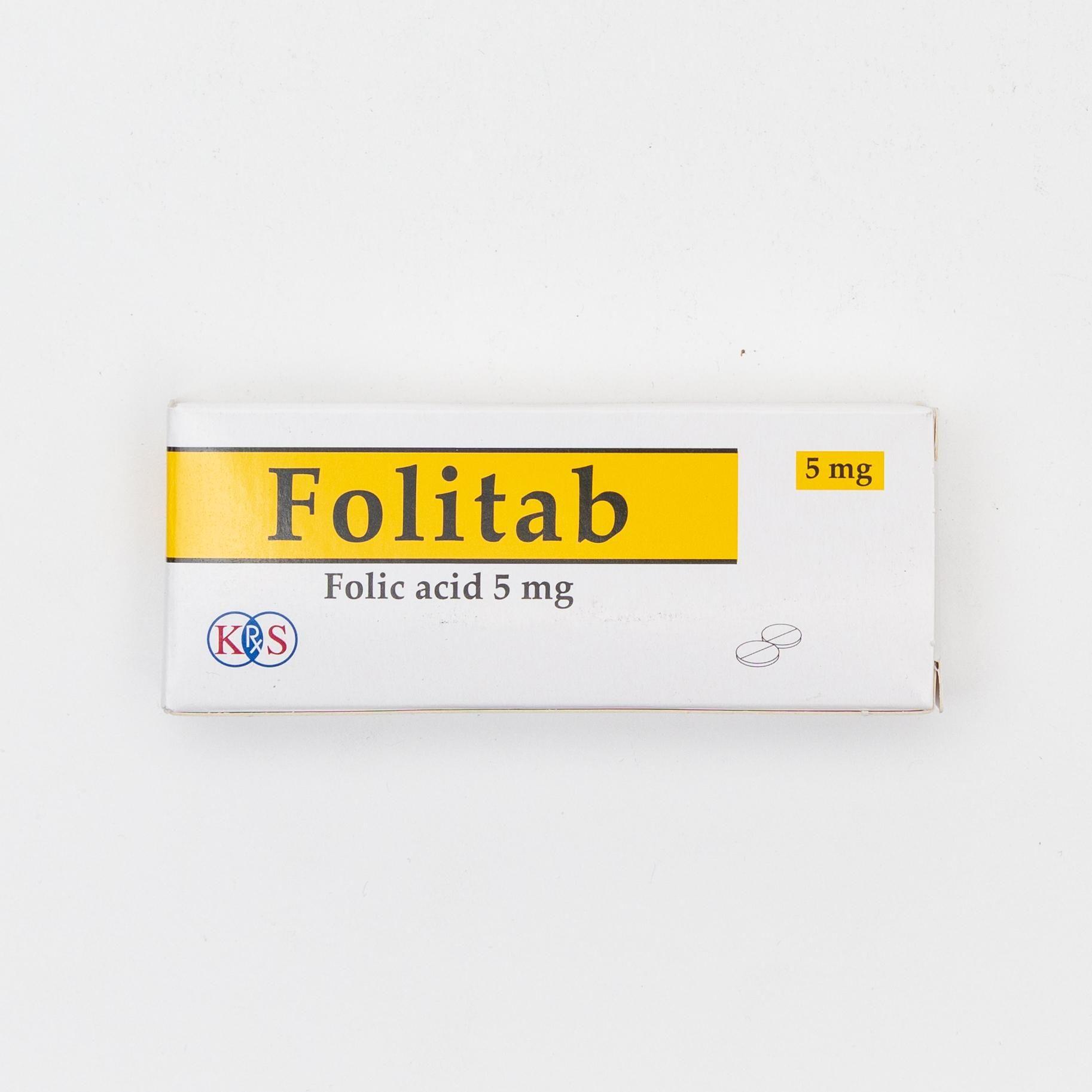 Folitab 5Mg Tab 30'S-