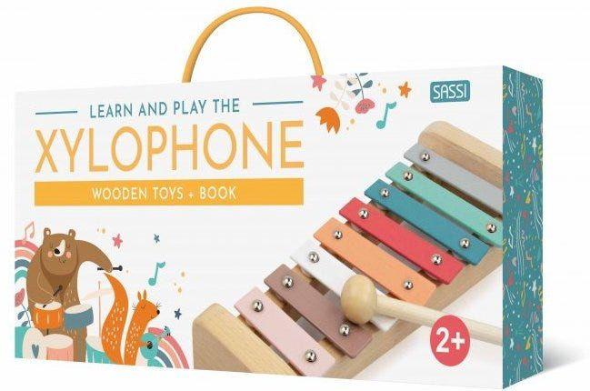 Wooden Toys And Book The Xylophone