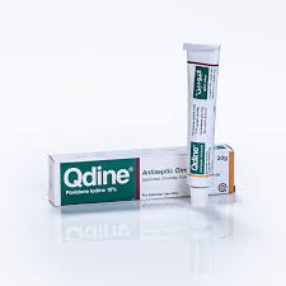 Qdine Povidone Iodine 10% Ointment 20Gm