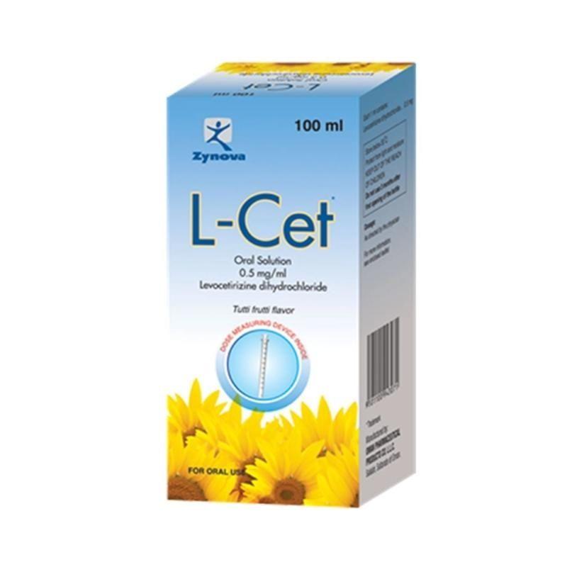 L-Cet Oral Solution With Tutti Frutti Flovour 100Ml