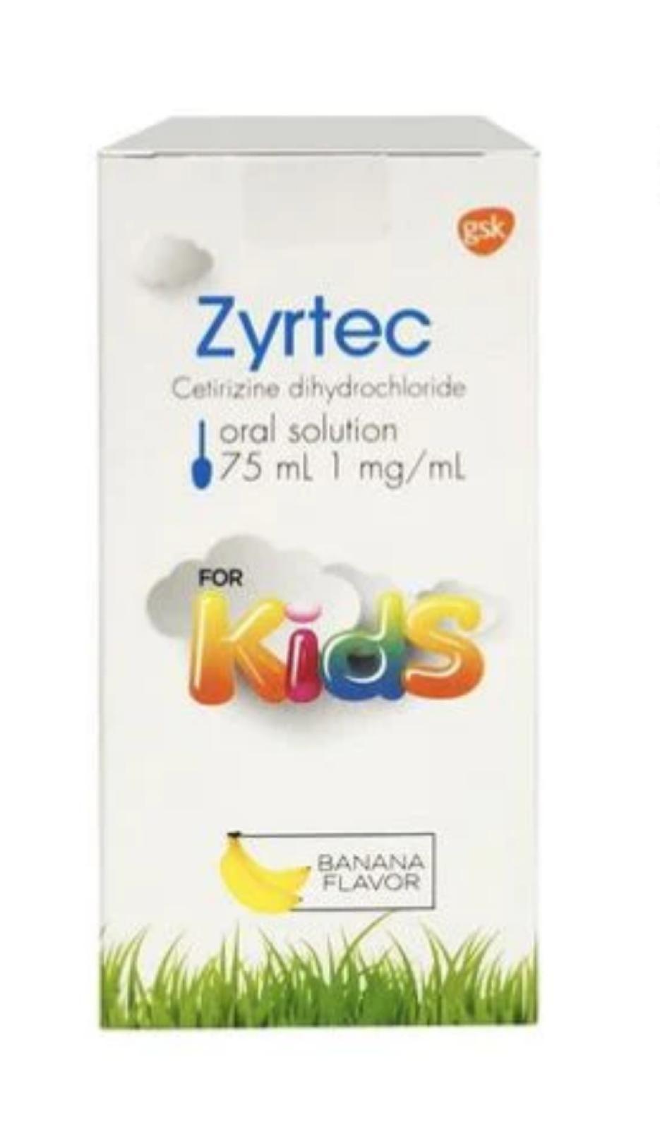 Zyrtec Syrup 75Ml