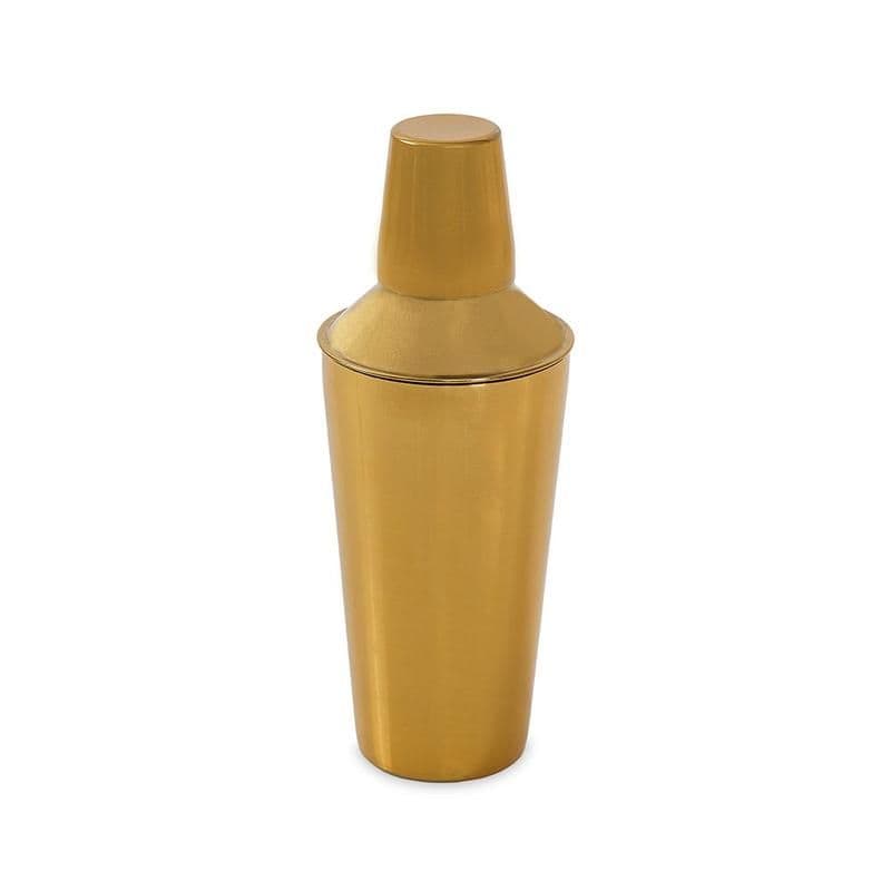 Vino Stainless Steel Cocktail Shaker, Gold - 750Ml
