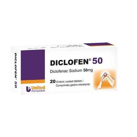 Diclofen 50Mg Tablets, 20 Tablets