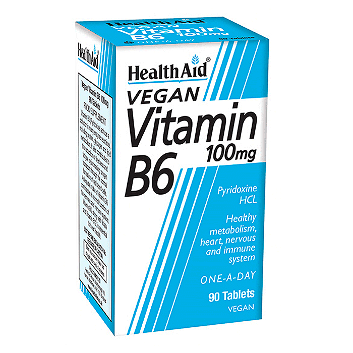 Healthaid Vitamin B6 100Mg Tab 90'S