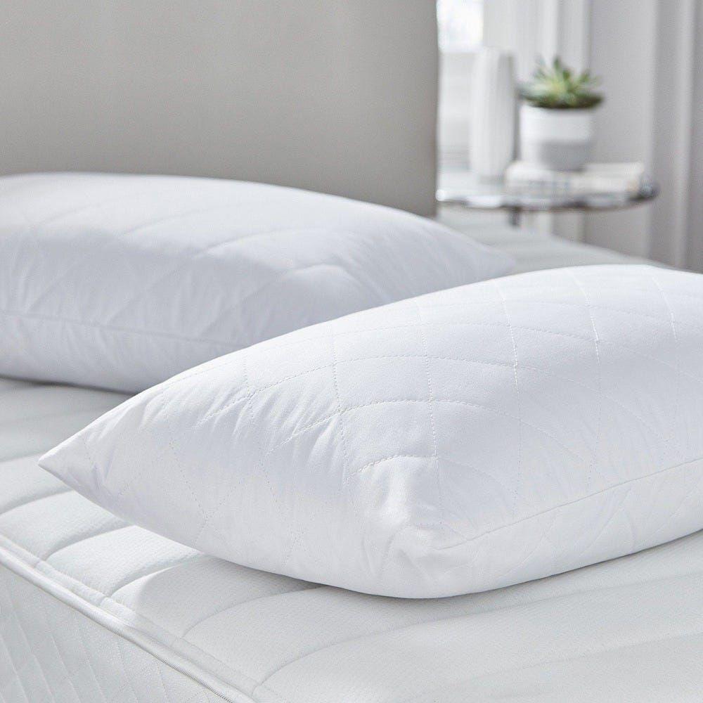 Silentnight Waterproof Pillow Protector, White - 50X75 Cm