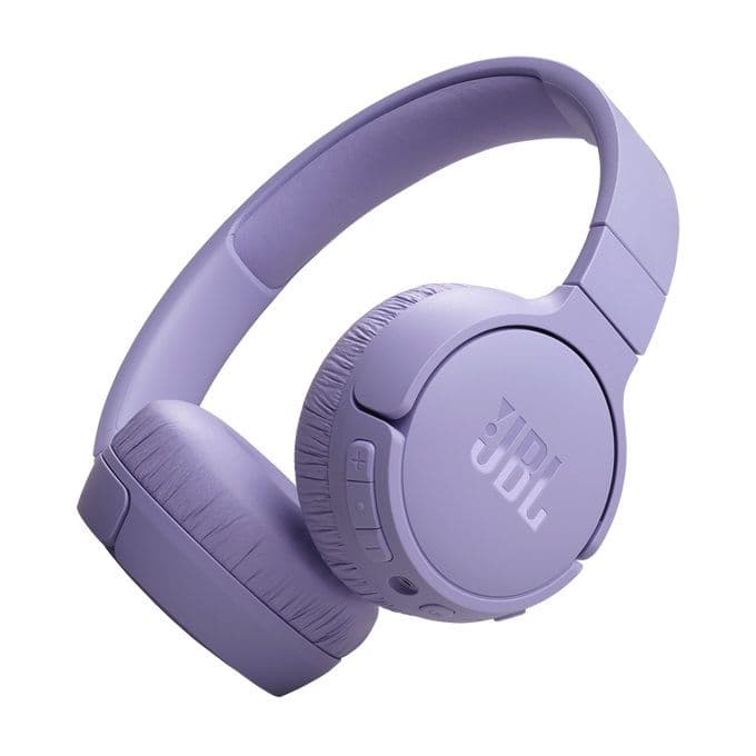 Jbl Headphones Tune 670Nc Adaptive Noise Cancelling Wireless Over-Ear, Purple