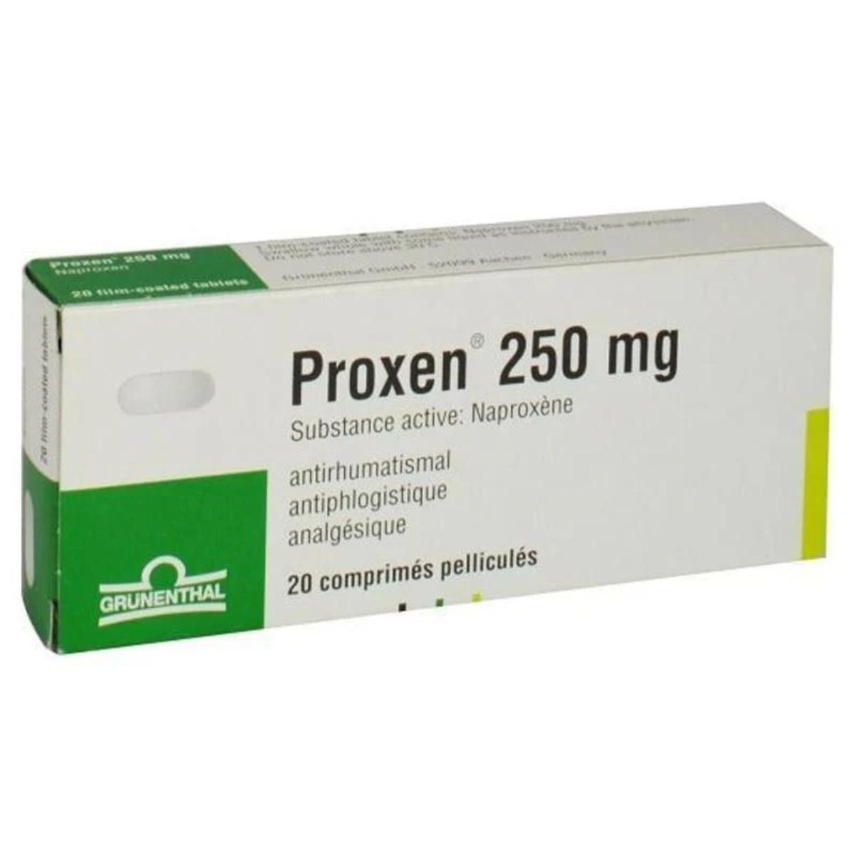 Proxen 250Mg Tab 20S