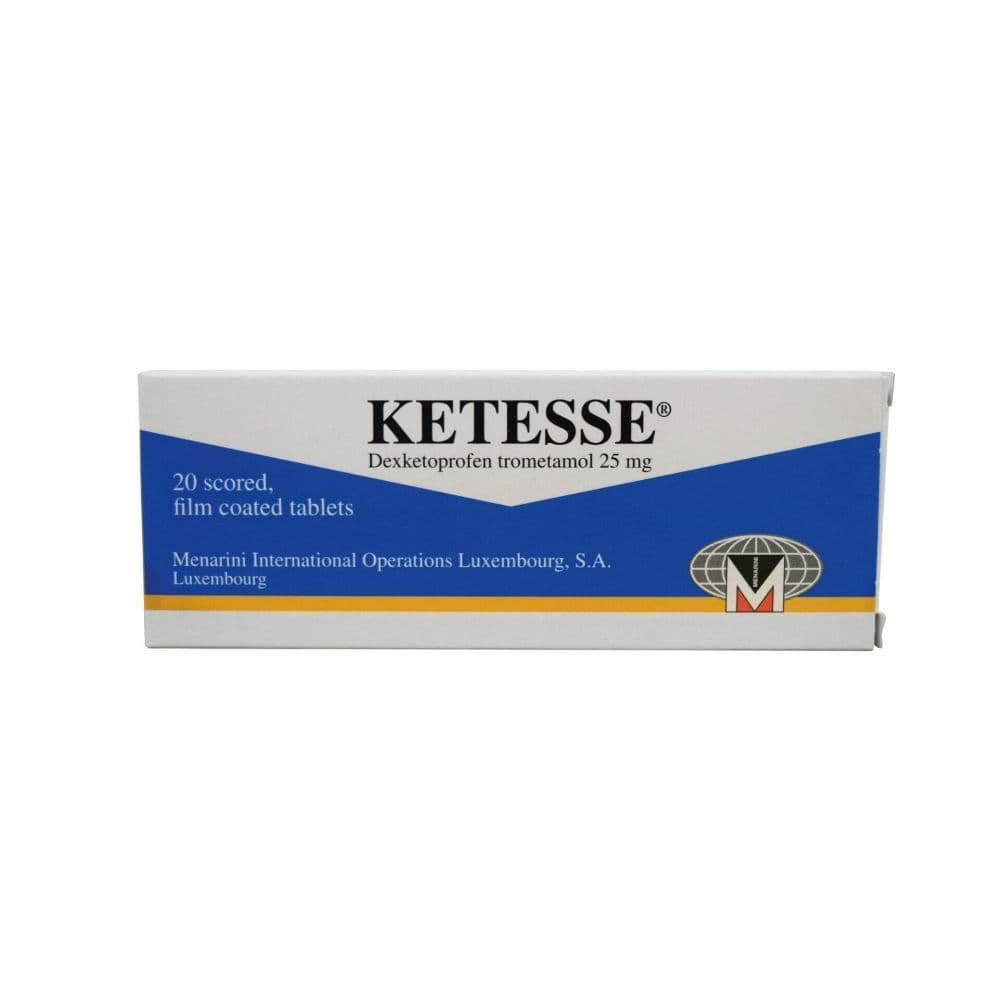 Ketesse 25Mg 20TAB