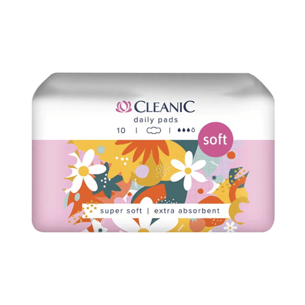 Cleanic Soft Daily Pads 10Pcs