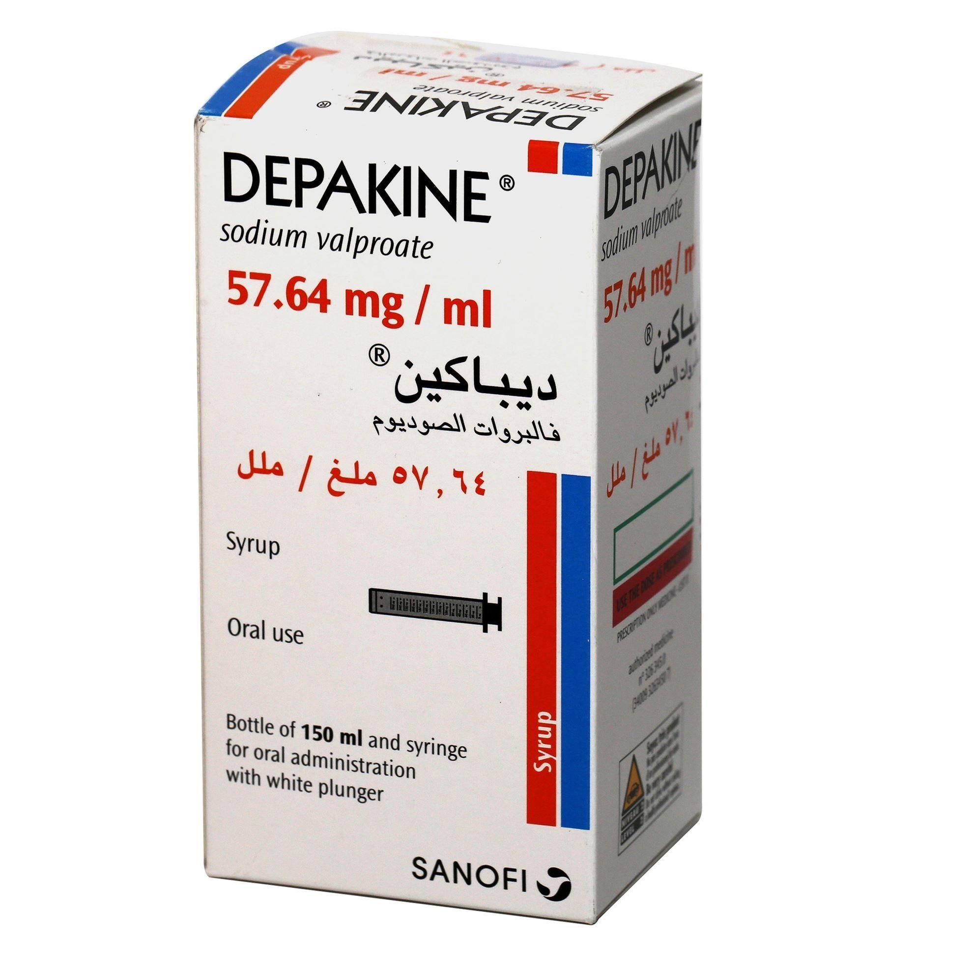 Depakine Syrup 57.64 Mg 150 Ml