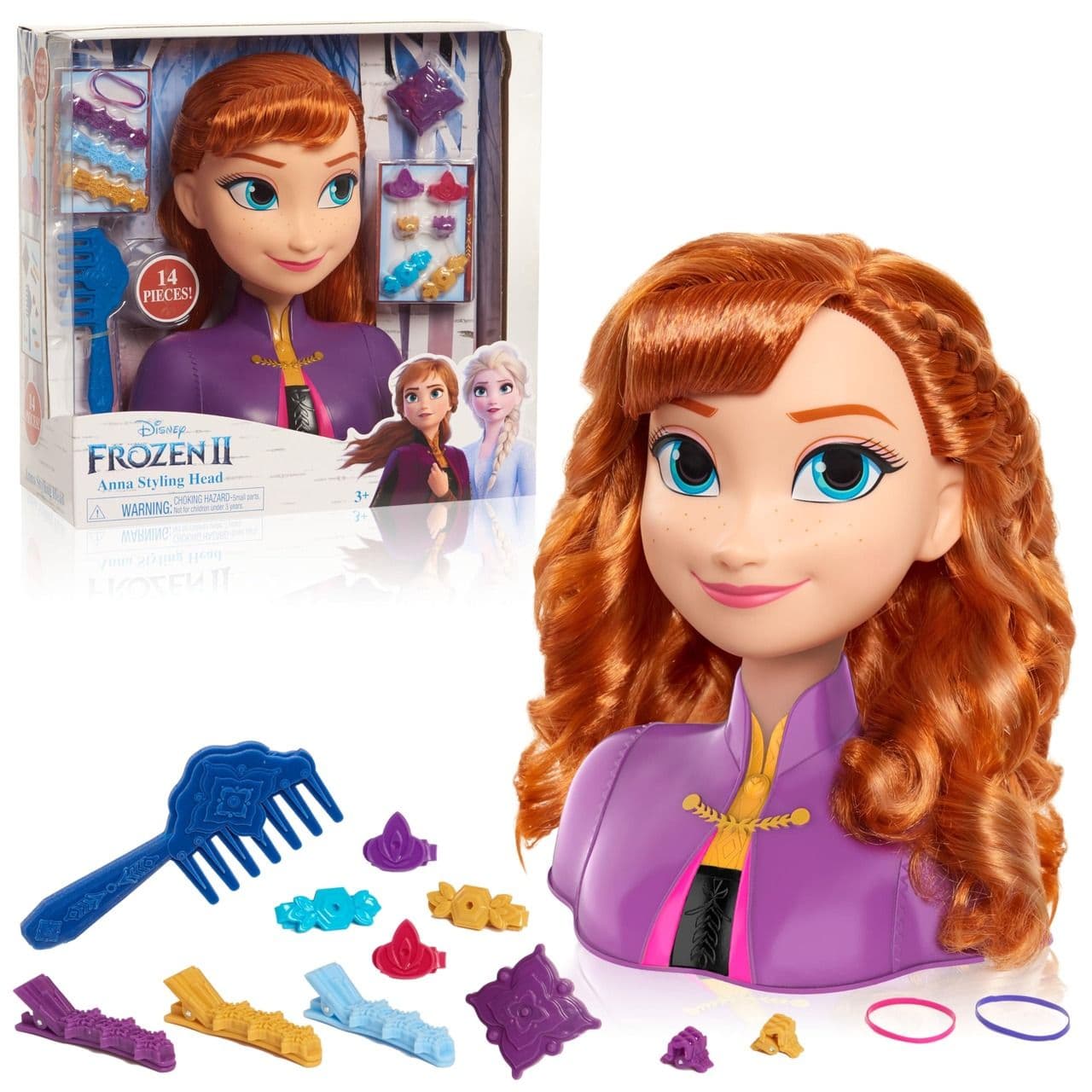 Disney Frozen 2 Basic Anna Styling Head