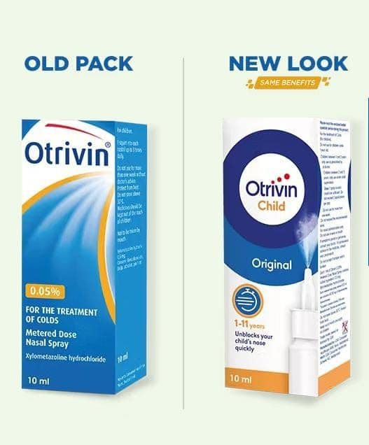 Otrivin 0.05%Nasal Spray Children