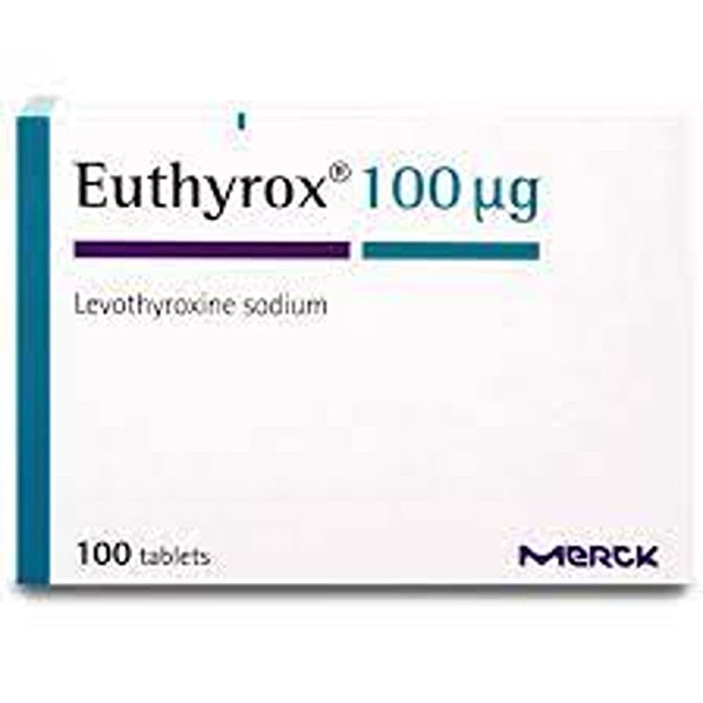 Euthyrox 100 Mg 100 Tablets