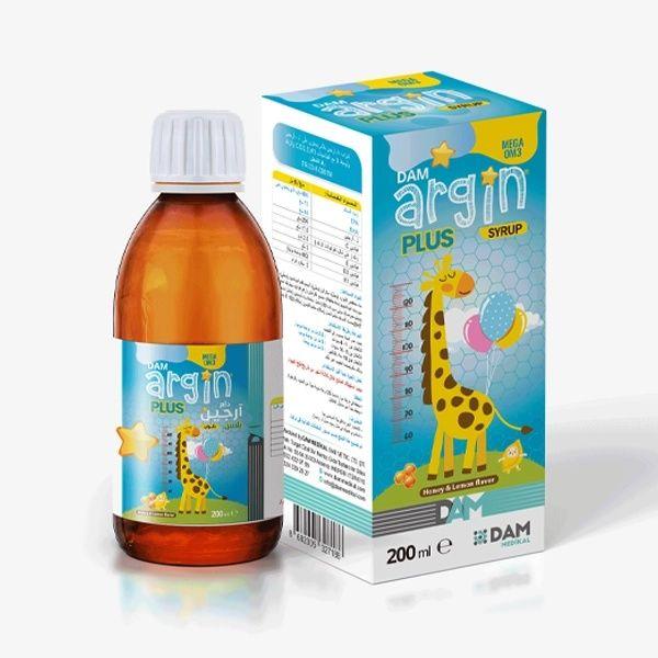 Dam Argin Plus Syrup 200 Ml