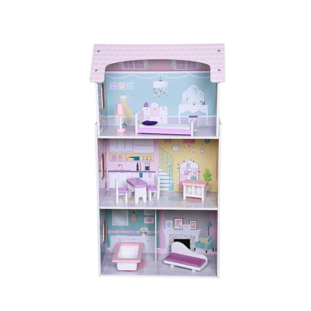 Edufun Anna'S Doll House (8 Furniture)