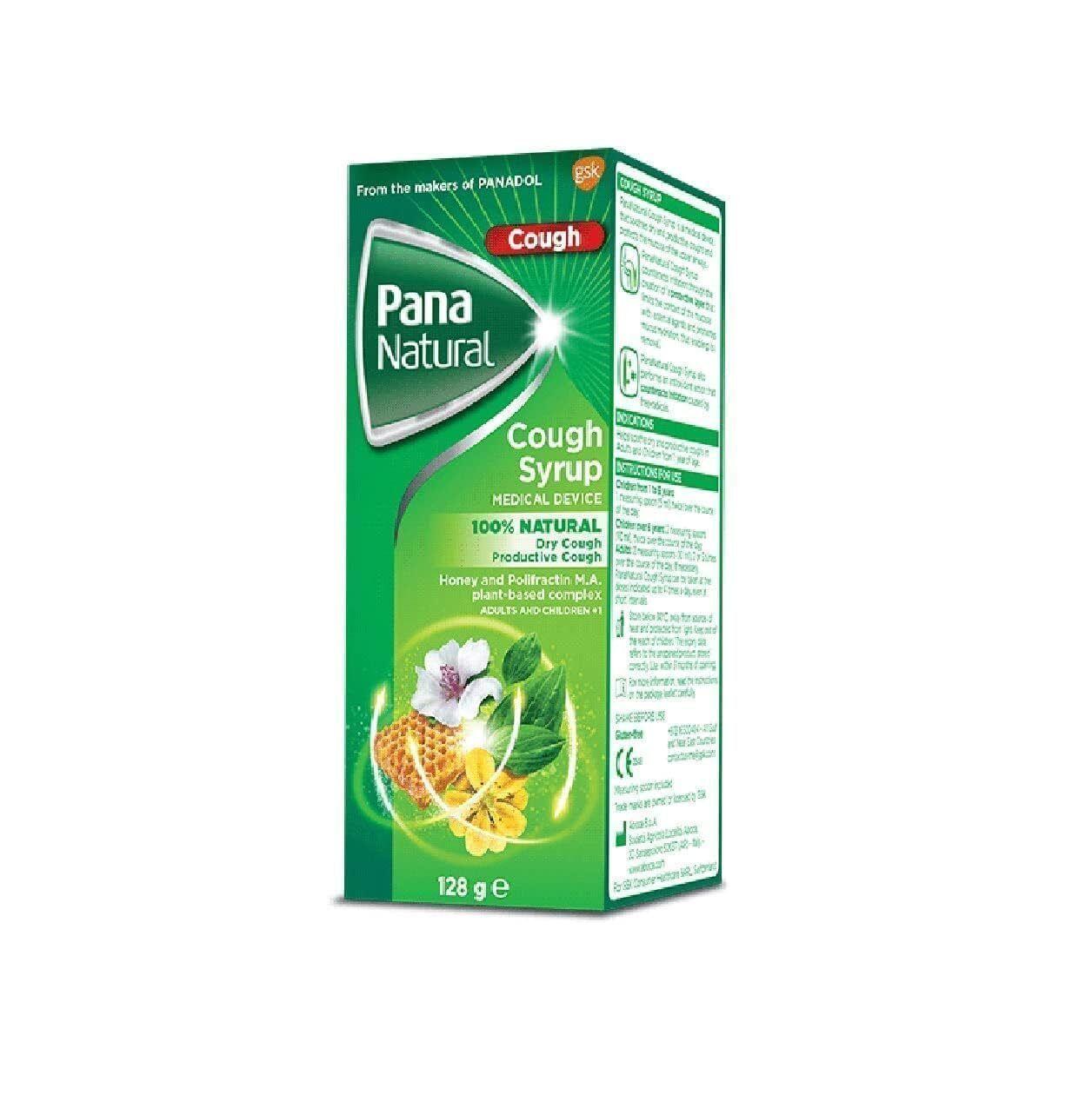 Pana Natural Cough Syrup, 128G