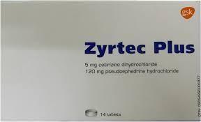 Zyrtec Plus Tablet 14'S