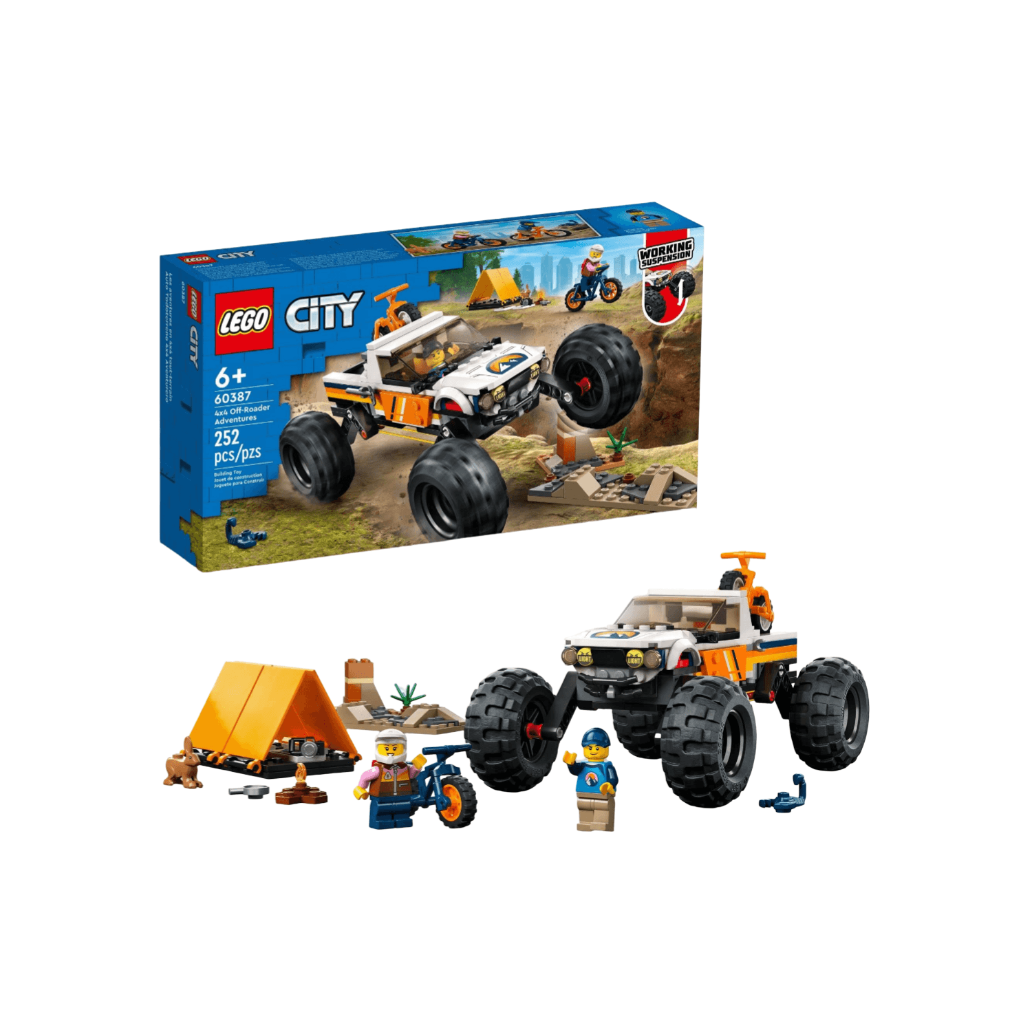 Lego 60387 4X4 Off-Roader Adventures