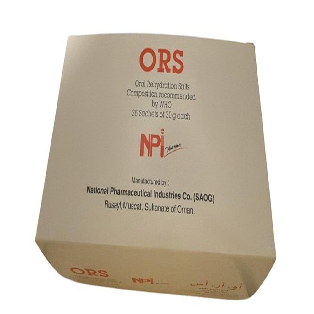 NPI ORS Oral Rehydration Salt 30gX26 Sachets