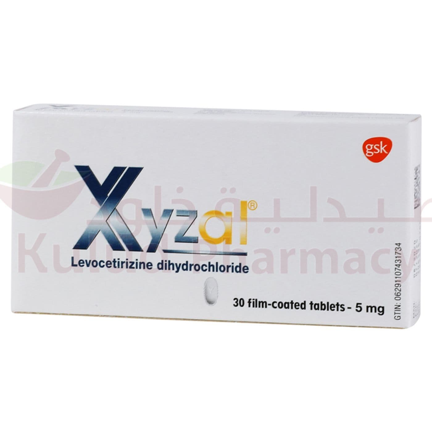 Xyzal Tablet 5 Mg 30 Tab