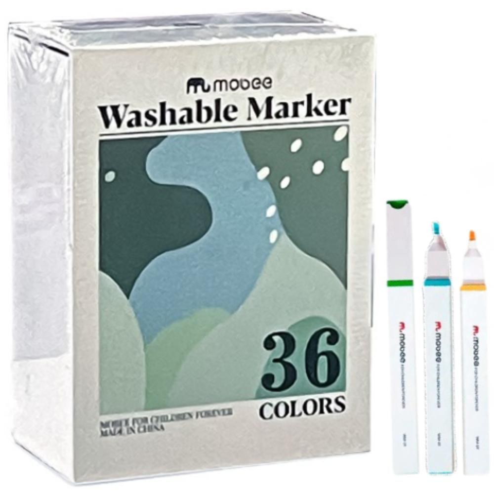 Mobee - Washable Markers 36Pcs