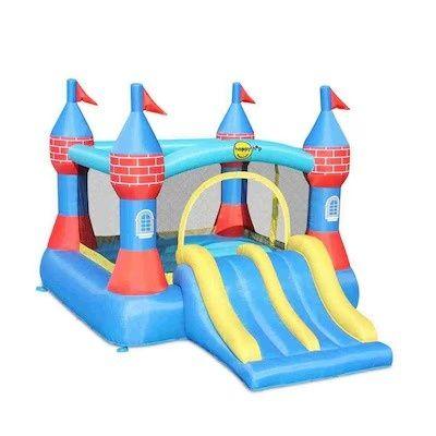 Happy Hop Castle Bouncer With Double Slide