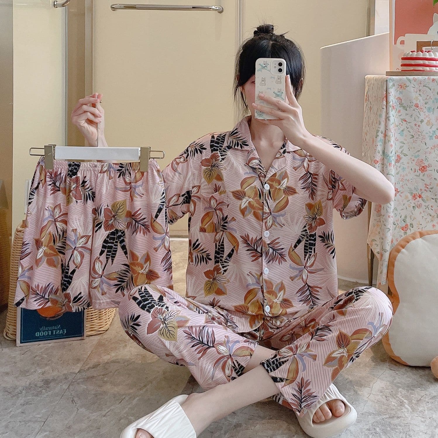 Vacation Look Couple Matching Clothes Family Clothing Pajama 2614