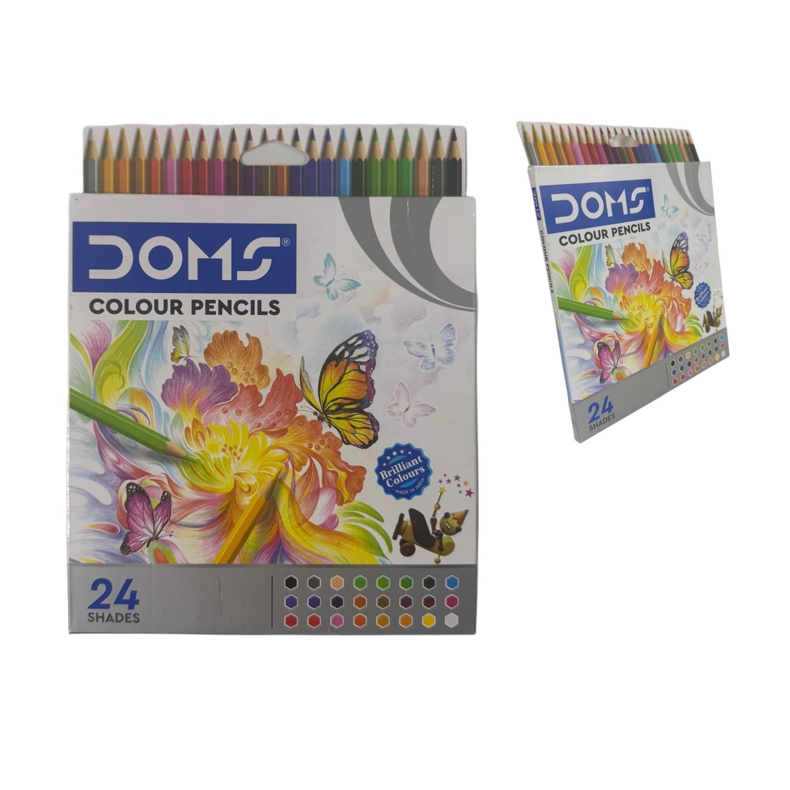 Doms Color Pencils Set (24 Pencils)
