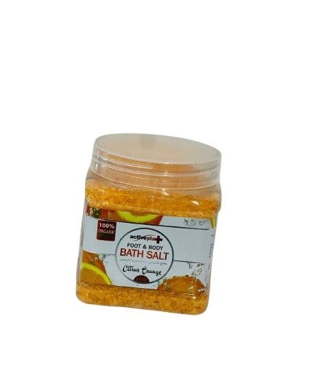 Activeplus Bath Salt 1.2Kg Orange