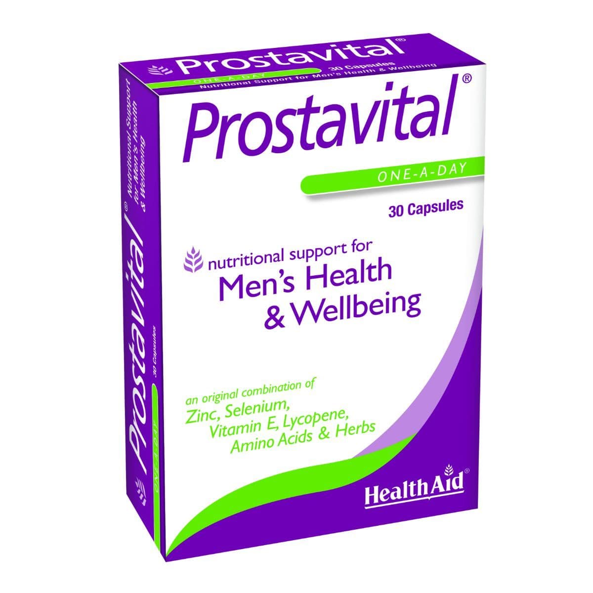 Health Aid Prostavital Cap 30'S 30CAP