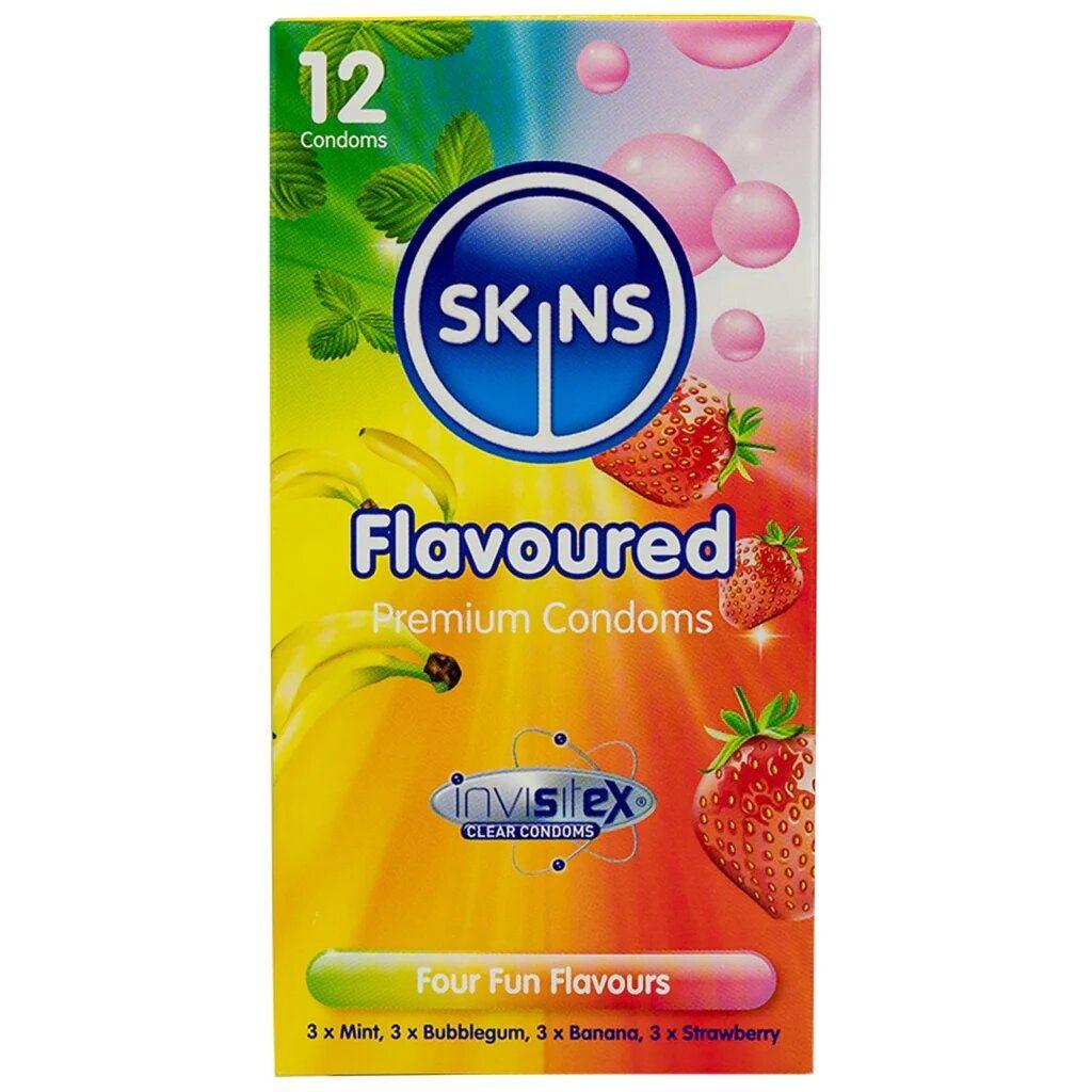 Skins Favoured Condoms 12 Pcs