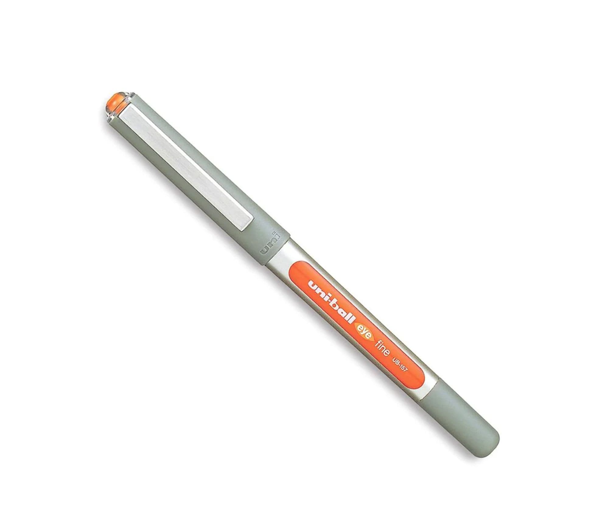 قلم حبر برتقالي Uni-Ball Eye Fine Roller
