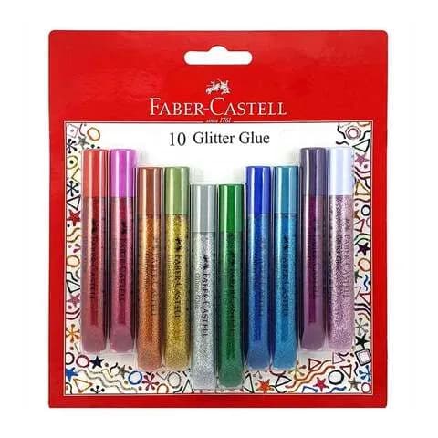 Fabercastell Glitter Glue 10 Multicolor