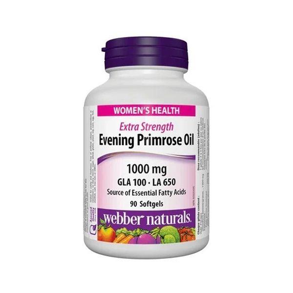 Webber Naturals Evening Primerose Oil 1000 Mg 90 Softgels