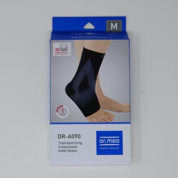 Dr-Med Triplicated Lining Compressive Ankle Sleeve