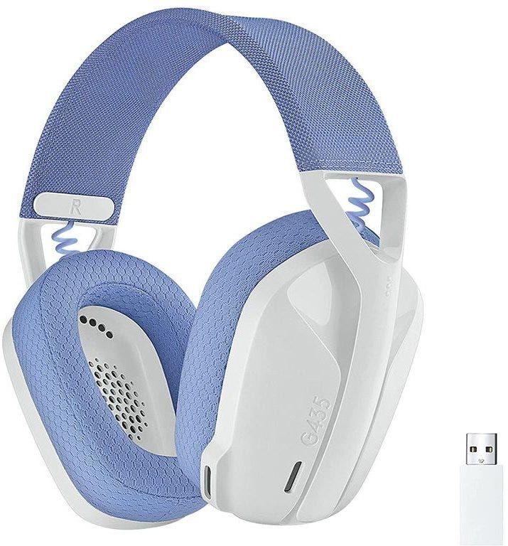 Logitech G435 Lightspeed - White Pc Headset